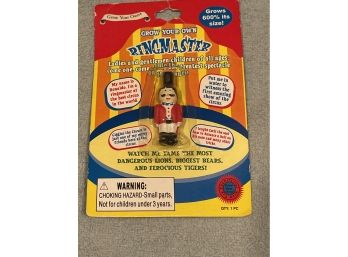 Vintage Grow Your Own Ring Master Toy