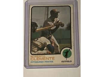 Topps 1973 Roberto Clemente