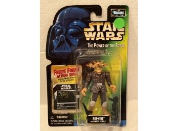 1998 Kenner Star Wars POTF Ree-Yees Freeze Frame The Power Of The Force MOC NIB