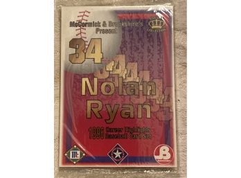 1996 MCCORMIC BROOKSHIRE'S NOLAN RYAN 10 CARD PACIFIC SET - Career Highlights