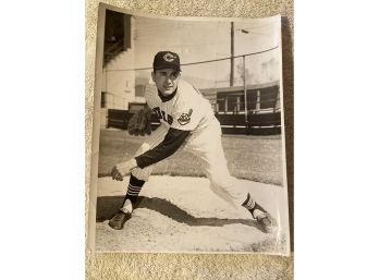 Vintage Cleveland Indians Baseball Photo