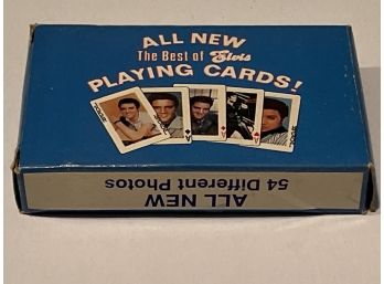 New 1988 Elvis Presley Playing Cards 'All New The Best Of Elvis' 54 Cards Sealed