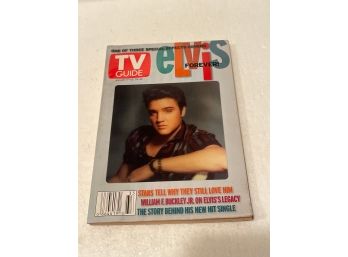 TV Guide Elvis On The Cover
