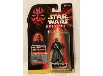 STAR WARS Episode I DARTH MAUL (Jedi Duel) 3.75' Action Figure 1998 COMMTECH NEW