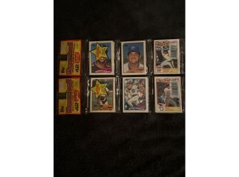 1989 Topps Rak Pak Lot Of 2