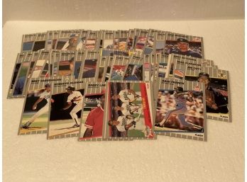 1989 Fleer Assorted Cards - 50  Plus Cards