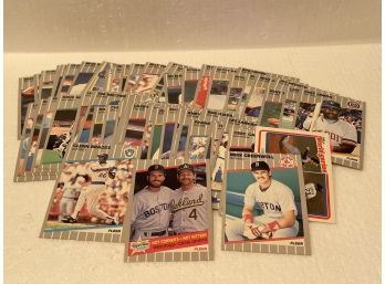 1989 Fleer Assorted Cards - 50  Plus Cards