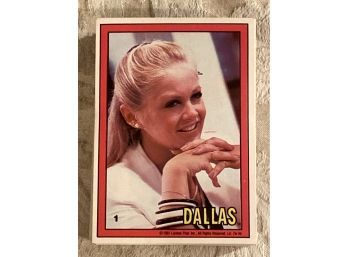 1981 DONRUSS DALLAS TRADING CARDS COMPLETE SET Television Show TV Larry Hagman