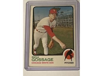 Topps 1973 Rich Gossage Rookie Card