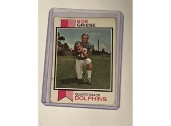 Topps 1973 Bob Griese