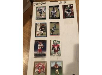 2005,2006,2007assorted Football Cards