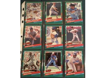 1991 Donruss Assorted Cards