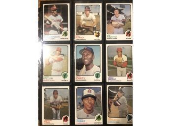 Lot Of (18) Assorted 1973 Topps Baseball Cards