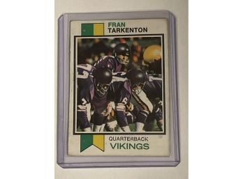 Topps 1973 Fran Tarkenton