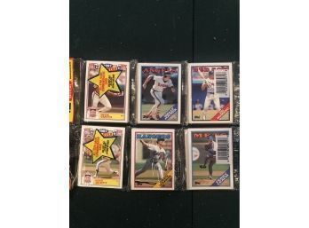 1988 Topps Baseball Card Rak Pak Pack Lot Of 2