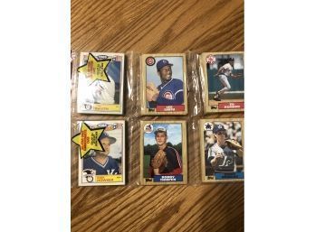 Lot Of (2) 1987 Topps Unopened Rack Packs