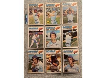 1977 Topps  Assorted Baseball Cards - 18 Cards