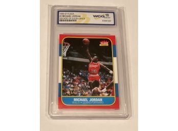 1996-97 Fleer Decade Of Excellence Michael  Jordan WCG 10 Gem-MT