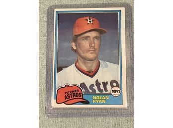 1981 Topps Nolan Ryan