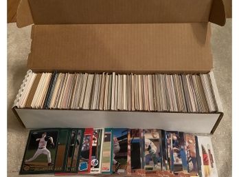 Box Of Assorted Baseball Cards