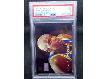 1993 Stadium Club Chris Webber PSA 5