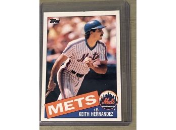 1985 Keith Hernandez Card