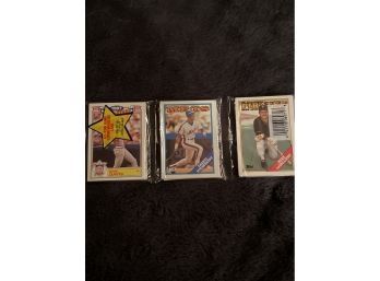 1988 Topps Rak Pak With Darryl Strawberry On Top