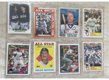 Assorted Baseball Superstar And HOF Card Lot Of 10