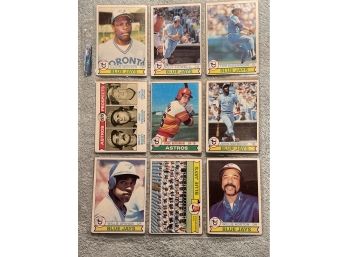 1979 Topps Assorted Baseball Cards - 18 Cards