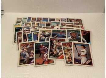 1988 Topps Assorted Baseball Cards 50 Plus