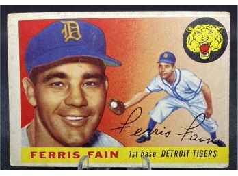 1955 Topps Ferris Fain LOW GRADE