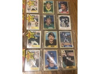 Lot Of (4) 1987 Topps Unopened Rack Packs