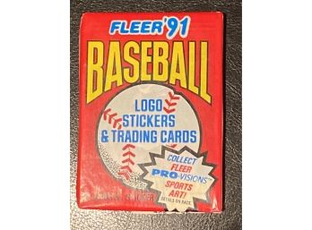 1991 Fleer Baseball Pack