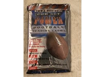 1993 Pro Set Football Series 1 Wax Pack