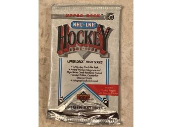 1991/1992 Upper Deck High Series Hockey Cards Wax Pack