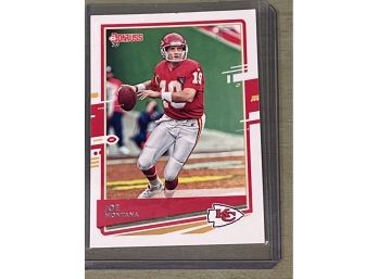 2022 Panini Joe Montana Card