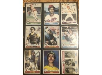 Lot Of (18) Assorted 1979 Topps Baseball Cards