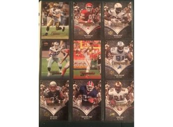 Lot Of 9 Star Football Cards