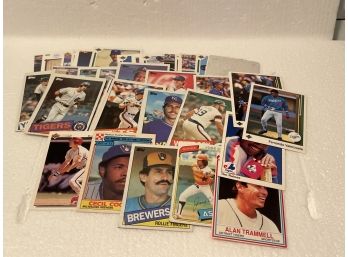 Baseball  Cards Assorted Brands And Years 50 Plus