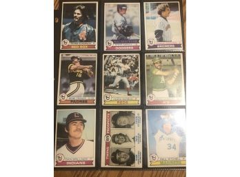 Lot Of (18) Assorted 1979 Topps Baseball Cards