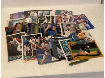 Baseball  Cards Assorted Brands And Years 50 Plus