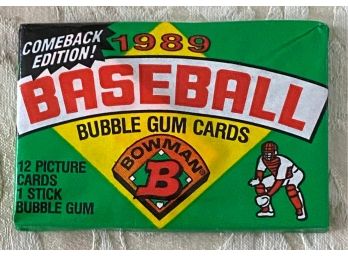 1989 Bowman Wax Pack. Griffey JR Rookie??