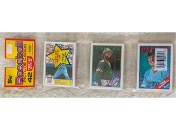 1988 Topps Baseball Rack Pack