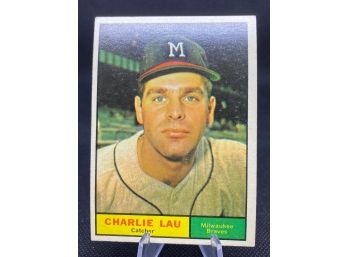 1961 Topps Baseball Charlie Lau