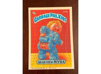 Garbage Pail Kids Rear View Myra