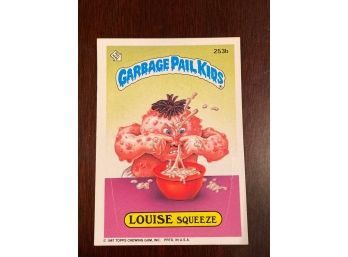 Garbage Pail Kids Louise Squeeze