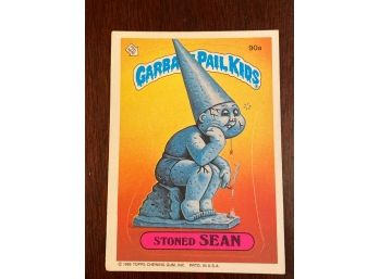 Garbage Pail Kids Stoned Sean