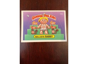 Garbage Pail Kids Bullseye Barry