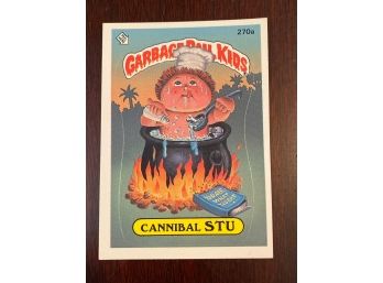 Garbage Pail Kids Cannibal Stu