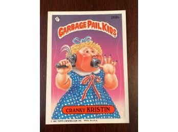 Garbage Pail Kids Cranky Kristin